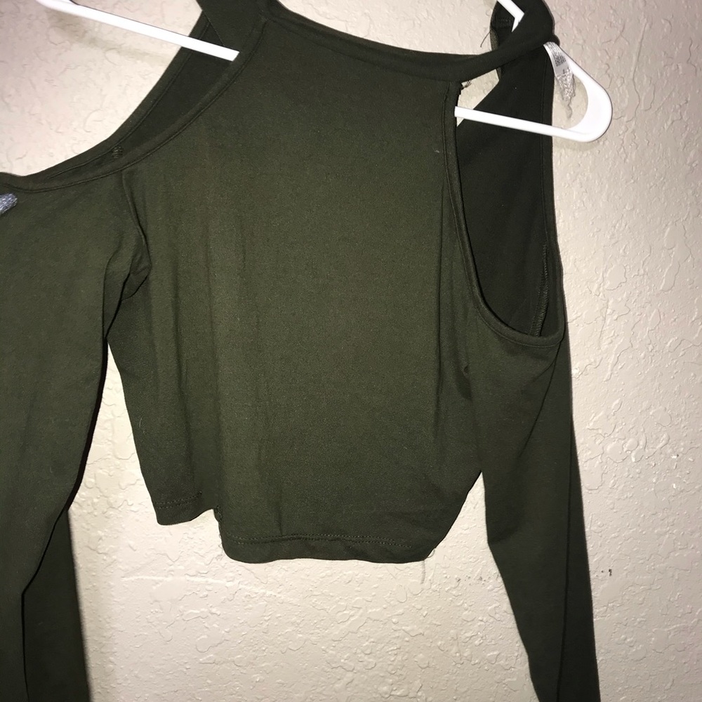 Crop top long sleeve